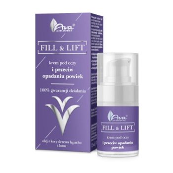 AVA LABORATORIUM Fill & Lift Krem pod oczy i przeciw opadaniu powiek